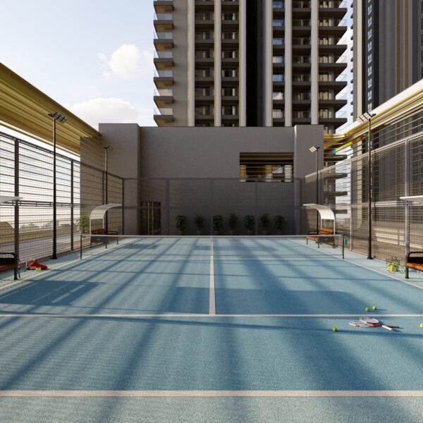 Play any sport you like. Multi Purpose Court