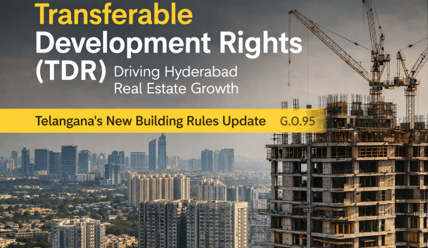 Transferable Development Rights (TDR) & Telangana Building Rules Deep Insights, Kondapur Impact & Hyderabad Real Estate Outlook