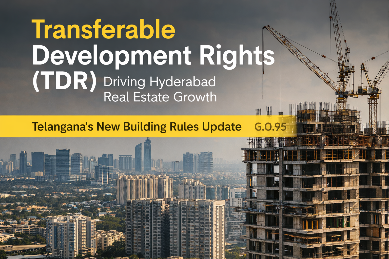 Transferable Development Rights (TDR) & Telangana Building Rules Deep Insights, Kondapur Impact & Hyderabad Real Estate Outlook