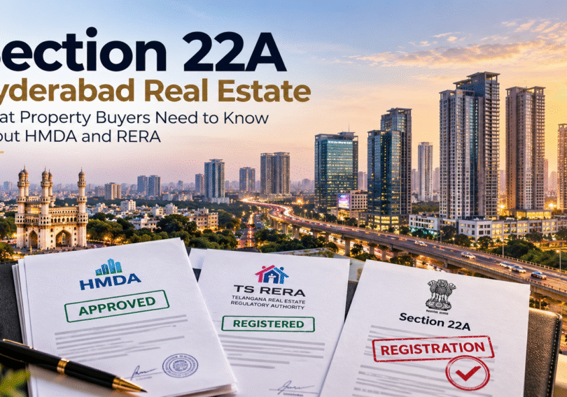 Section 22A Hyderabad: What Property Buyers Need to Know About HMDA and RERA