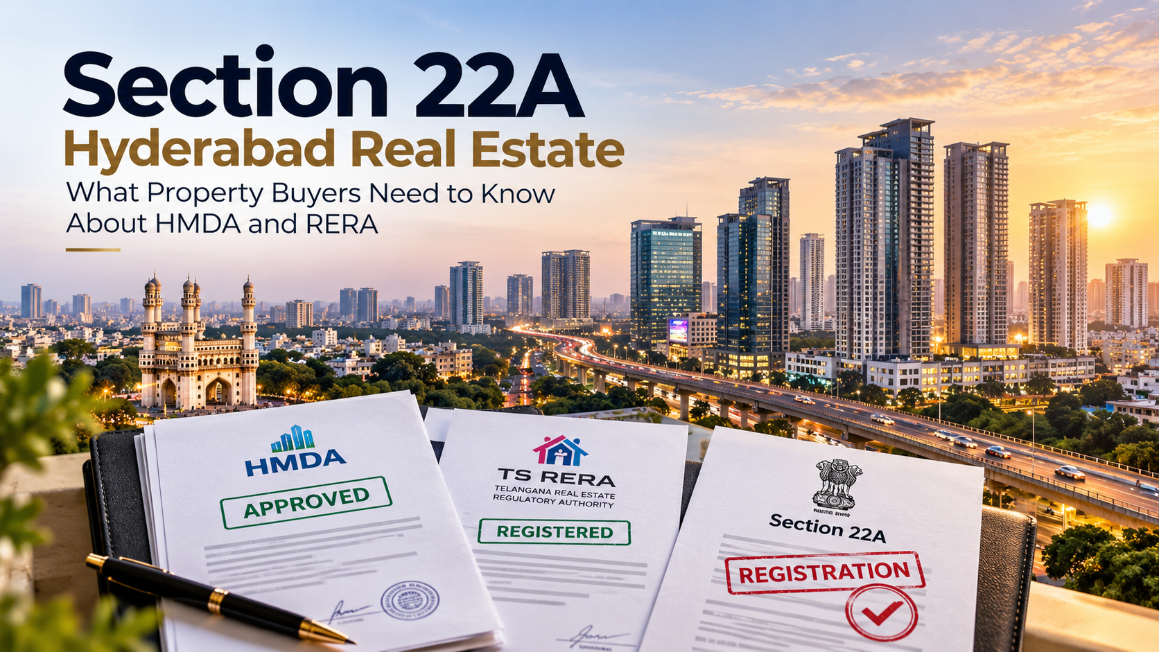 Section 22A Hyderabad: What Property Buyers Need to Know About HMDA and RERA